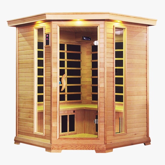 ИК-сауна Incoloy Corner Essence Hemlock 1