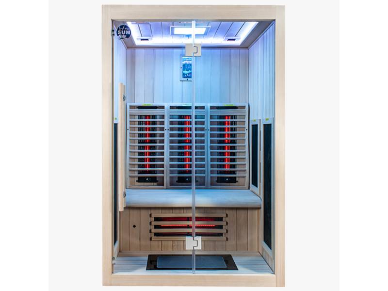 Инфракрасная сауна Carat LuxHemlock 1