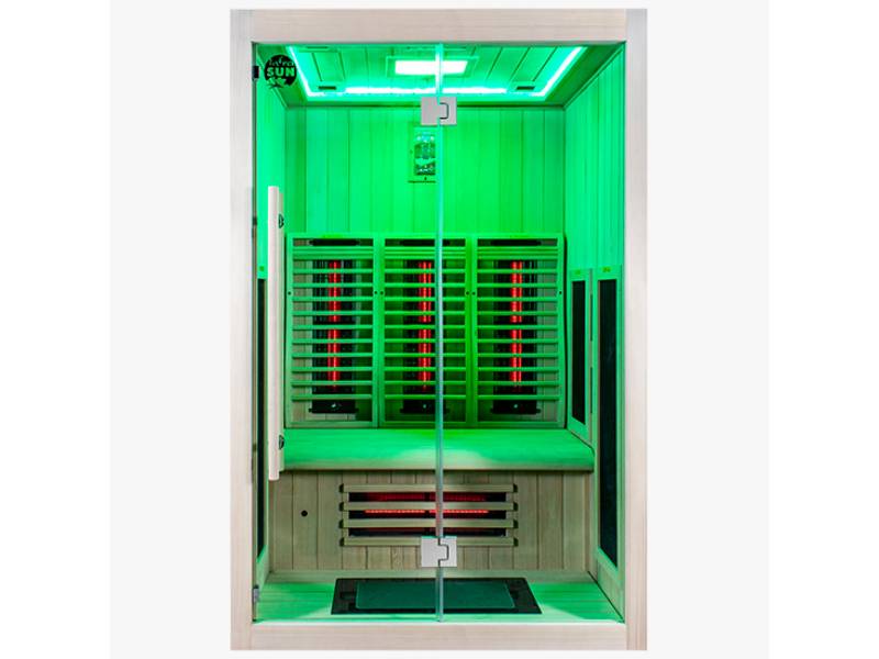 Инфракрасная сауна Carat LuxHemlock 3