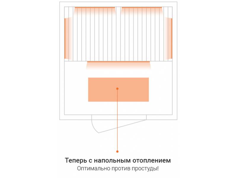 Инфракрасная сауна Tete-a-Tete Essence Cedar 2