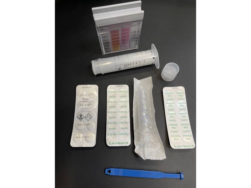 Тестер - 3-Chamber Pooltester 4 In 1 Lr Cl-Lr/pH/Cya/Ta, Ea/1 1