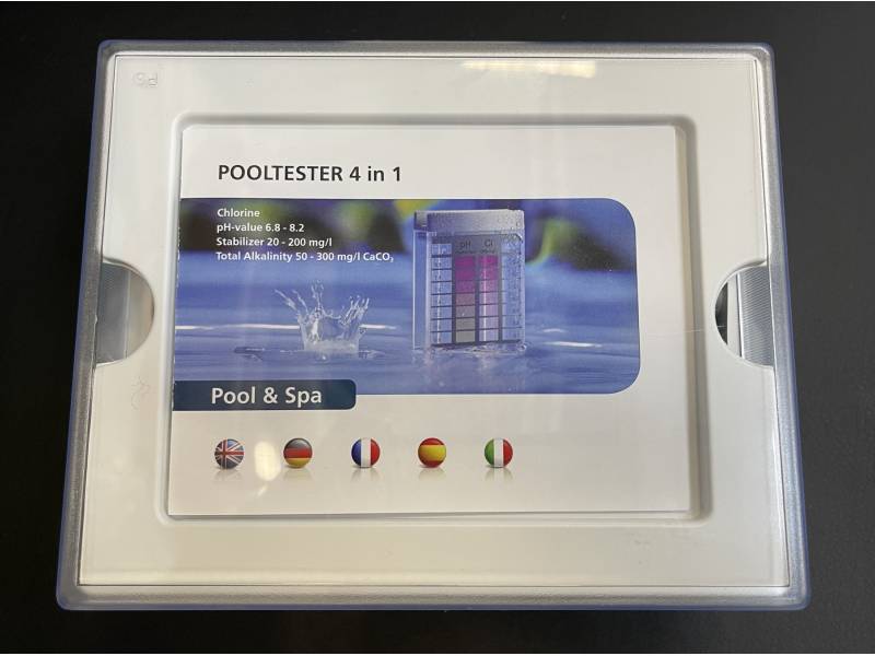 Тестер - 3-Chamber Pooltester 4 In 1 Lr Cl-Lr/pH/Cya/Ta, Ea/1 2
