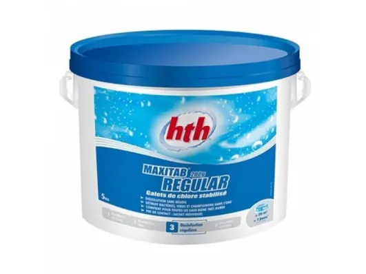 HTH 1.2 кг по 200 гр MAXITAB REGUAR Медленный стабилизированный хлор в таблетках