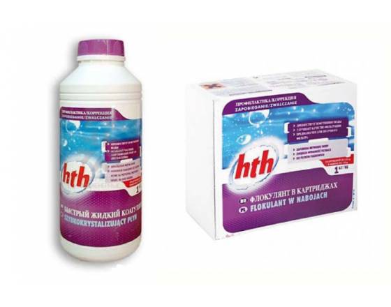 Коагулянт в картриджах hth REGULARFLOC 1,25 кг 1