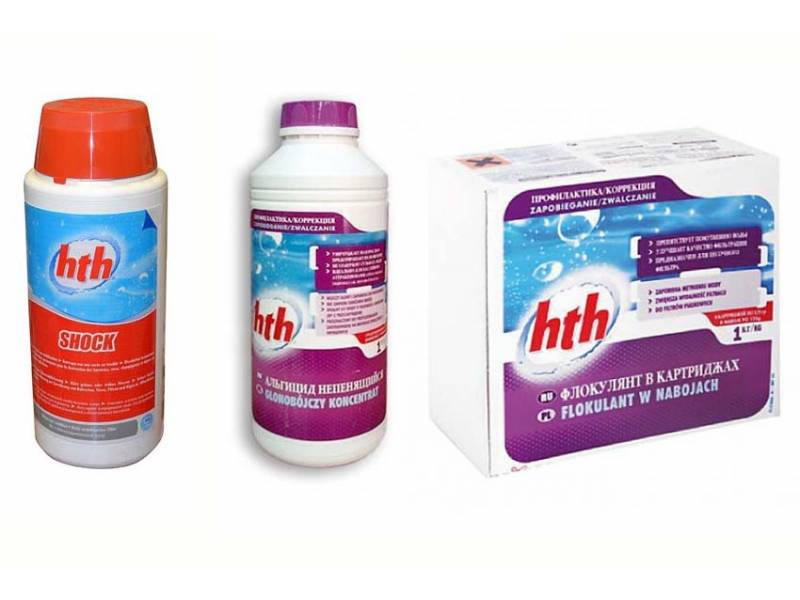 Коагулянт в картриджах hth REGULARFLOC 1,25 кг 0