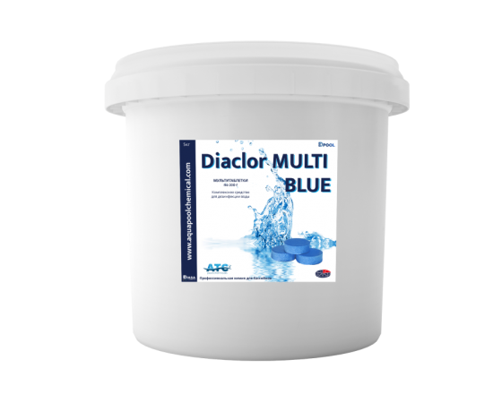 Мультитаблетки DIACLOR MULTI BLUE ATC по 20 г 5 кг 1