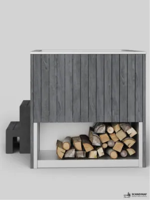 Ледяная купель Aква-Люкс Arctic 140G, 1-2 чел., AISI 316L