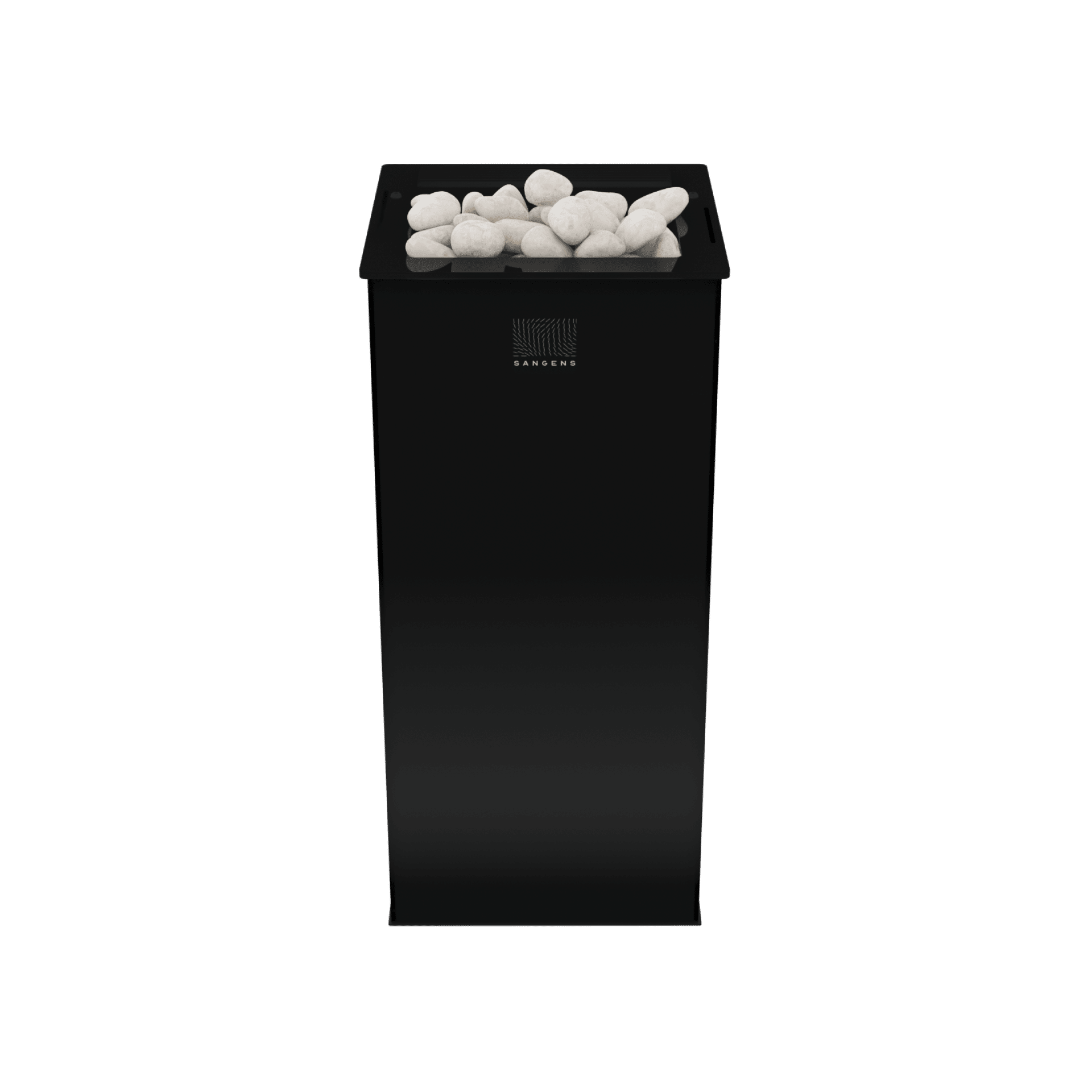 Электрическая печь для бани и сауны Sangens W20G Glass Black (Сангенс В20С Стекло Черное) 2